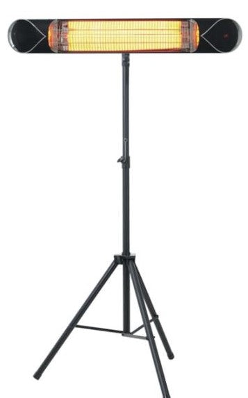 Sahara 2000W Carbon Fibre Electric Patio Heater on tripod