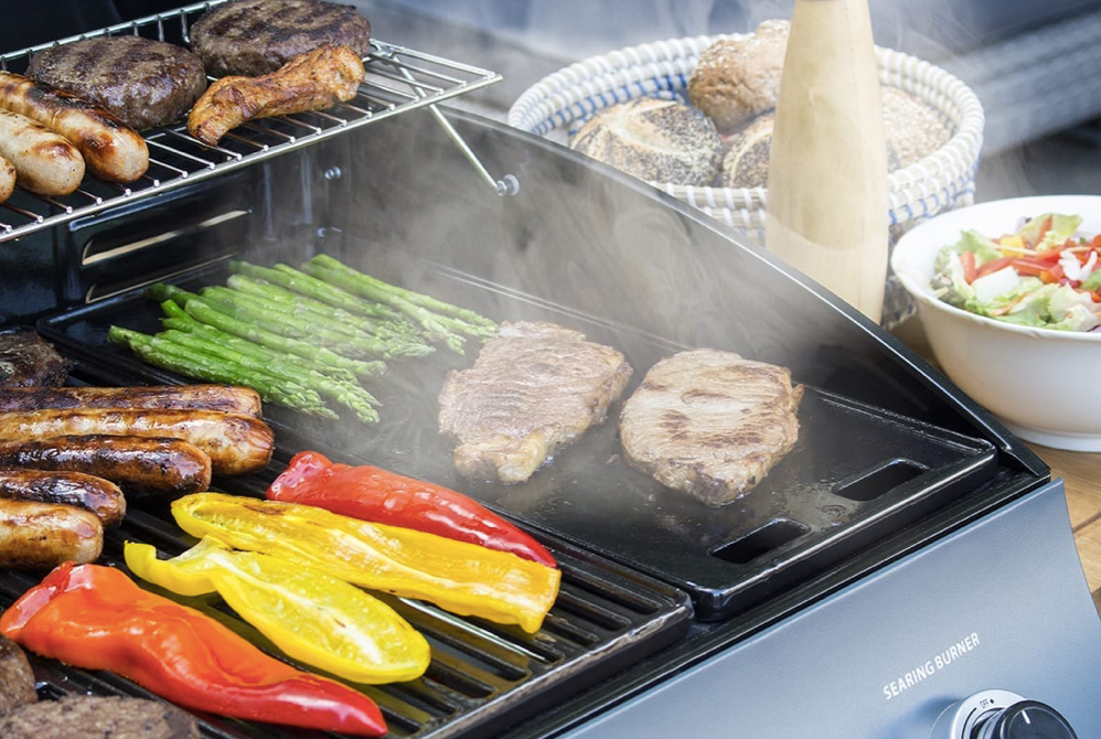 Sahara 3 Burner Oak Gas BBQ