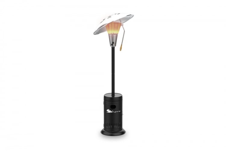 Sahara 13kW Heat Focus Gas Patio Heater (black)